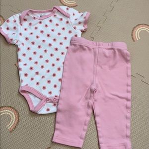 Two piece pink set